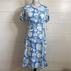 NWT LuLaRoe Marly T shirt Dress with waist tie
